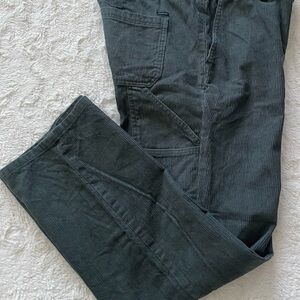 PacSun Women's Flare Corduroy Pants - Green